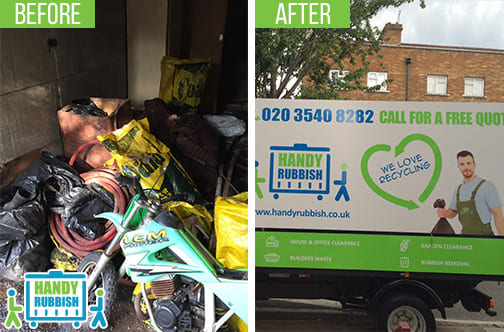 Affordable Rubbish Removal Service in Tyburn